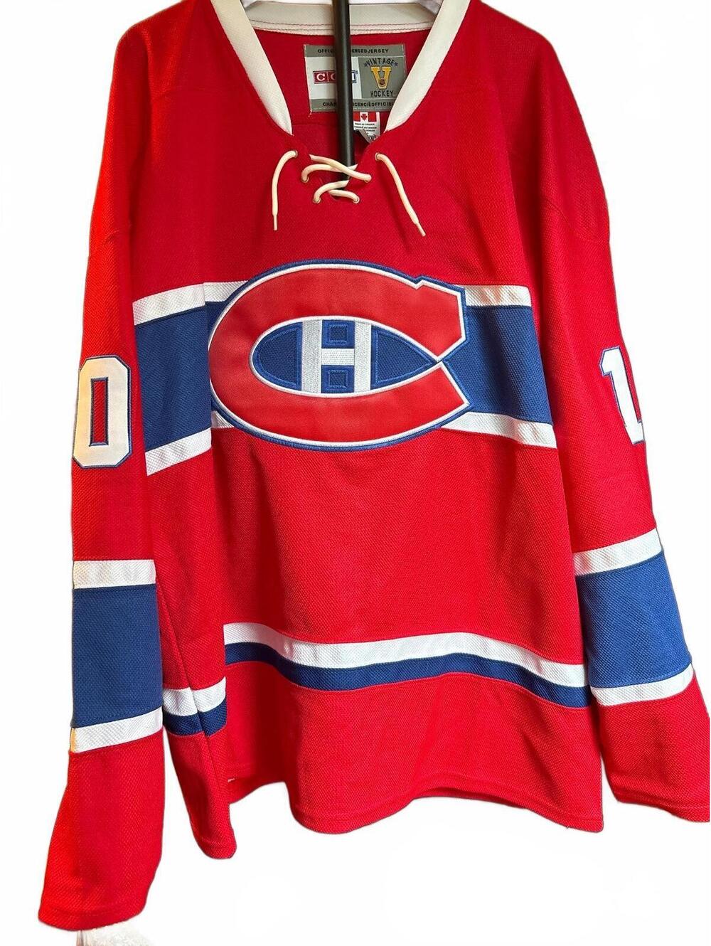 Guy Lafleur Montreal Canadiens Premier Breakaway Retired Player Jersey by CCM